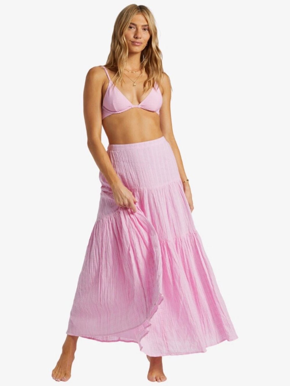 Billabong Women’s Sol Skirt Light Pink Size L/12 Retail: $69.95